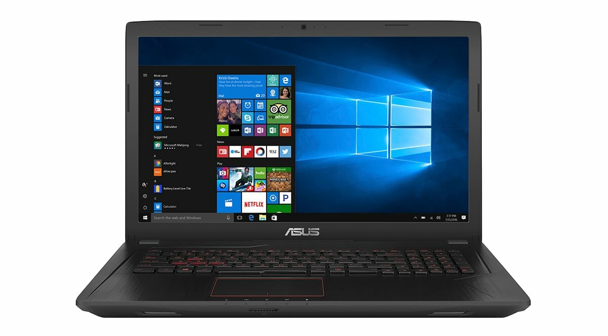 Ноутбук ASUS FX753VD