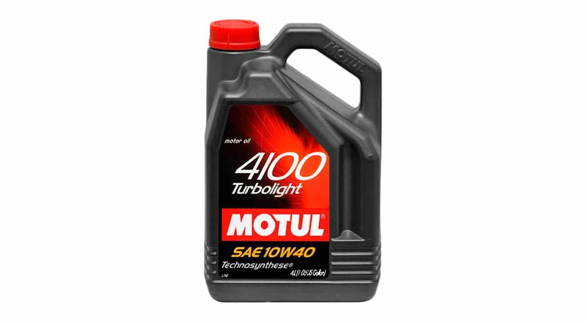 Моторное масло Motul 4100 Turbolight 10W40