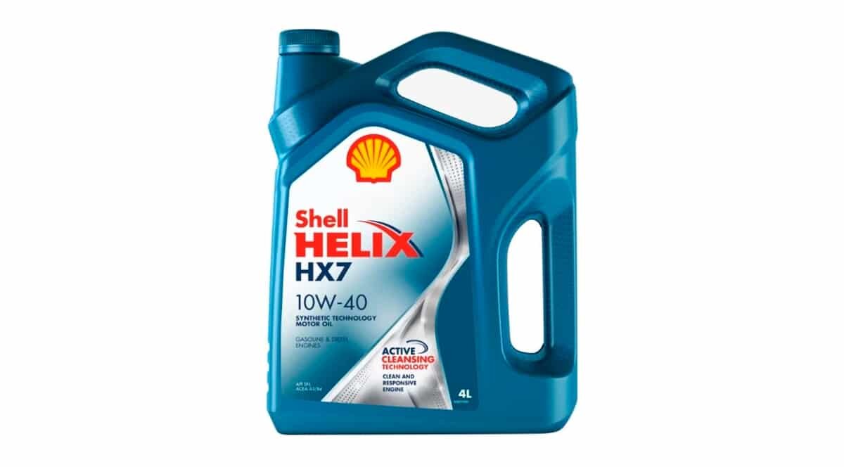 Моторное масло SHELL Helix HX7 10W-40