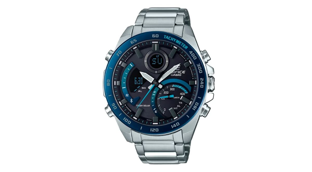 Умные смарт часы CASIO EDIFICE ECB-900DB-1B